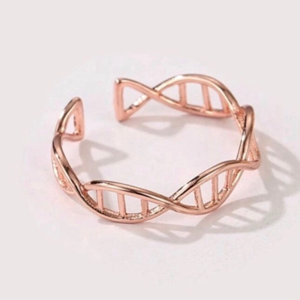 Rose Gold DNA Ring